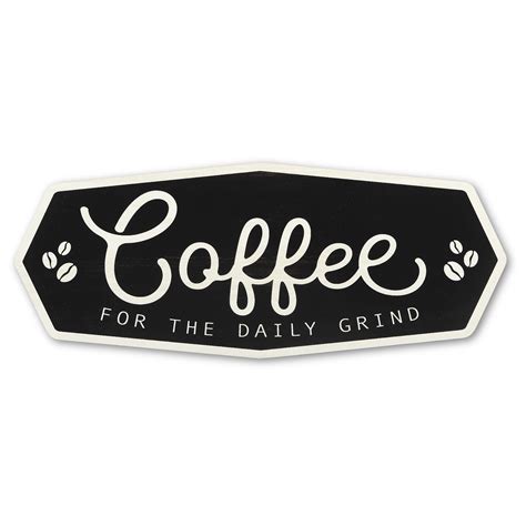 Buy Open Road Brands Coffee Farmhouse Wood Wall Décor Cute Coffee