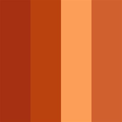 Rusted Color Palette | Rust color schemes, Rust color palette, Brown color palette
