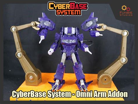3d Printable Model Cyberbase System Omni Arm Addon