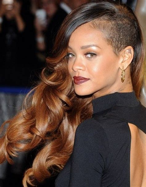 7 Spectacular Rihanna Hairstyles With Shaved Sides For Black Women