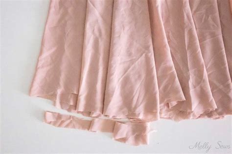 How To Hem A Skirt Or Dress Melly Sews