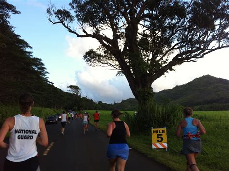 Because Being Ordinary Is Boring Day The Kauai Half Marathon Race