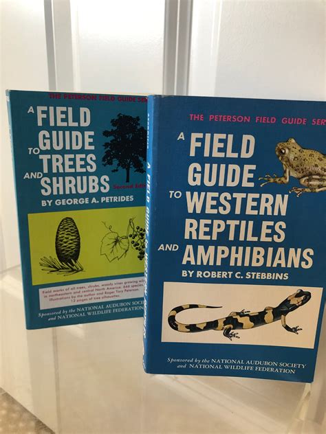 Peterson Field Guides Trees Shrubs George Petrides Westerns Etsy