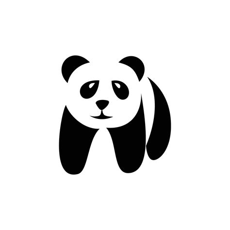 Panda Logo Template Funny Panda Sign And Symbol For Your Busines