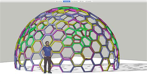 Free 9v Honeycomb Dome Plans From Geo Dome Youtube