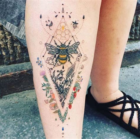 21 Cute Bumble Bee Tattoo Ideas For Girls Crazyforus