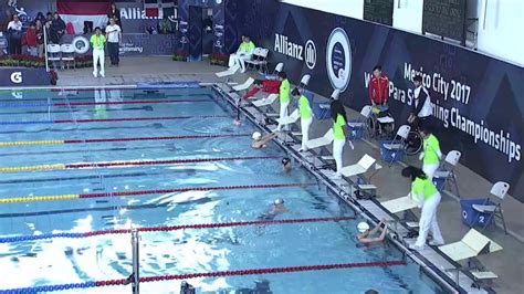 Womens 50 M Backstroke S5 Heat 2 Mexico City 2017 World Para