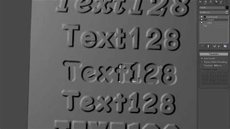 3d Text In 3ds Max Youtube