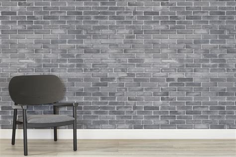 Grey Brick Room Black Brick Wallpaper Brick Wallpaper Living Room