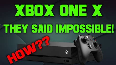 Every Xbox One X Owner Just Got An Impossible Announcement We Were