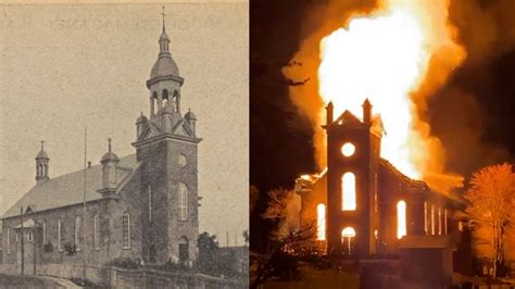 Fire Destroys Century Old Church In Listuguj Que CBC Ca