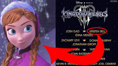 Orginal Frozen Voice Actors Join Kingdom Hearts 3 Star Stud Cast And More