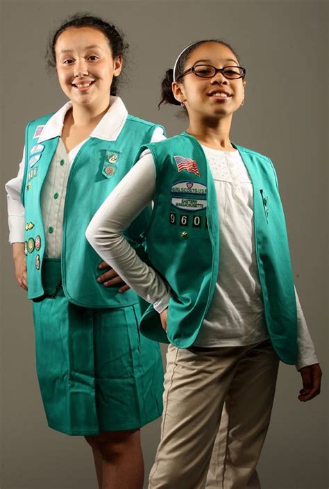 The Stylish History Of Girl Scouts Uniforms Girl Scout Uniform Scout