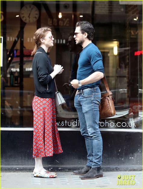 Kit Harington And Wife Rose Leslie Seen Together For First Time Since His
