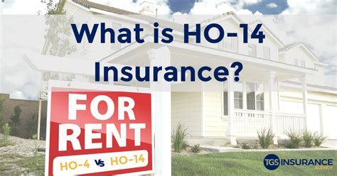 Ho 14 Insurance New Form Gives Renters Options Tgs Insurance Agency