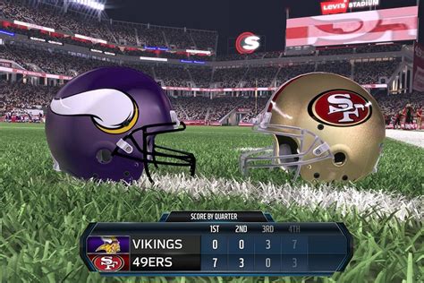 Breaking The Game 49ers Vs Vikings Niners Nation