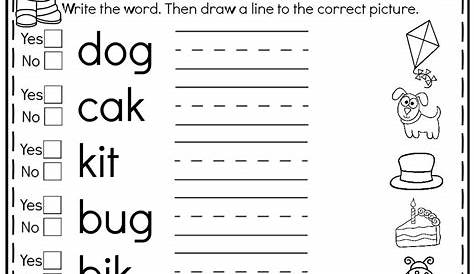 fun worksheets for first graders