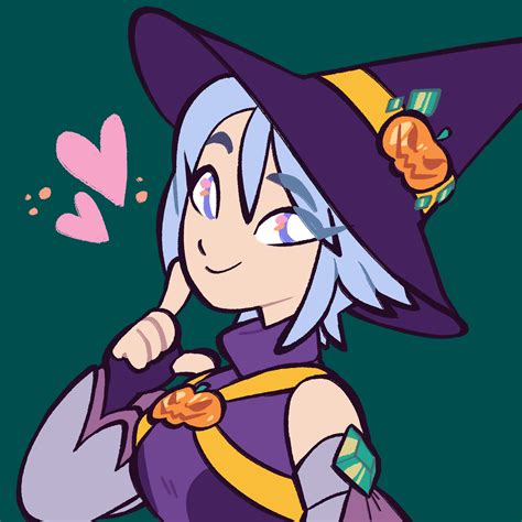 Media A Witch Aqua Icon I Commissioned For Halloween Kingdomhearts