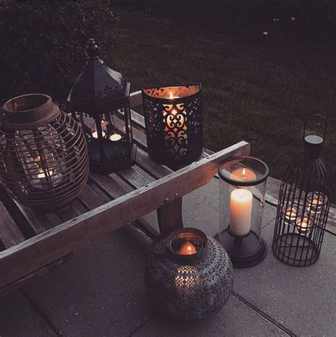 Cozy Lighting For You Patio Candle Holders Candles Lanterns