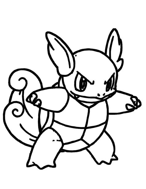Squirtle Coloring Page At Getcolorings Free Printable Colorings 3780