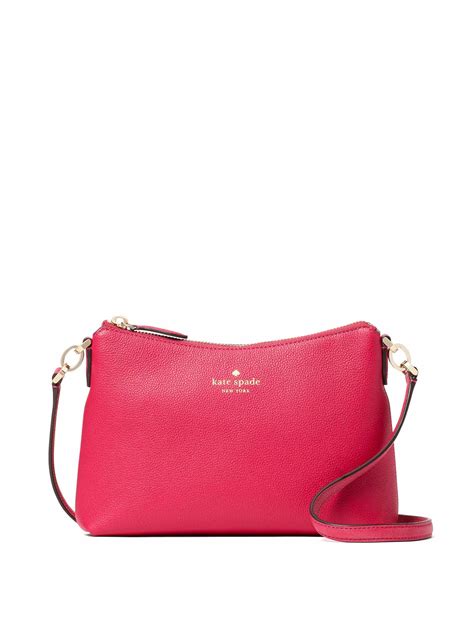 kate spade bailey crossbody pink ruby averand