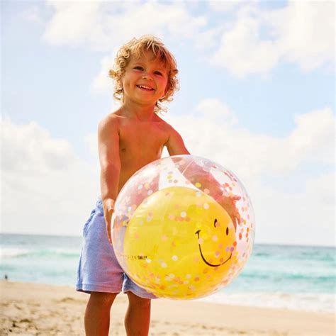 Inflatable Beach Ball Smiley In 2023 Beach Ball Summer Toys Beach