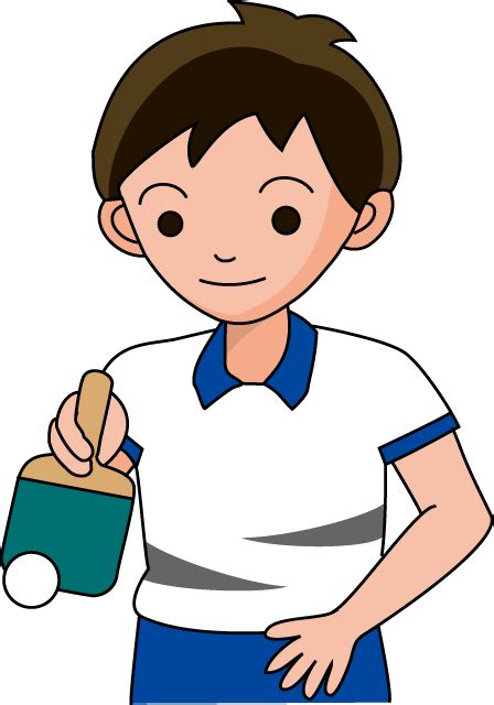 Pixiv is an illustration community service where you can post and enjoy creative work. イラストポップ 学校のイラスト | クラブ1 No30卓球の無料素材