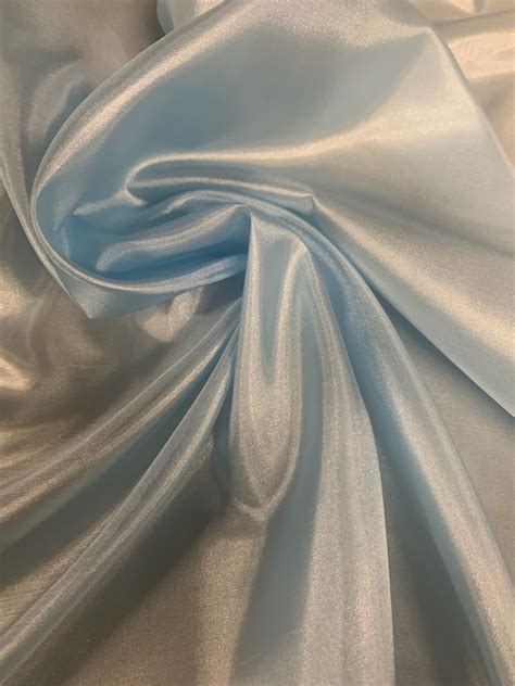 Baby Blue Polyester Lining Fabric 60 By The Yard Habotaibblue Bty