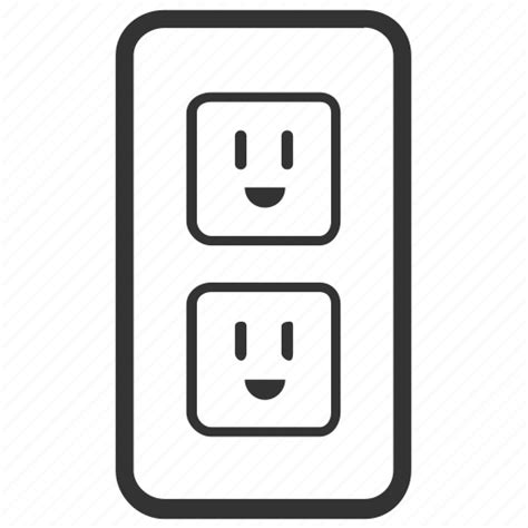 Charge, charging, electric socket, electricity, plug, socket icon