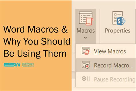 Word Macros And Why You Should Be Using Them Comparison