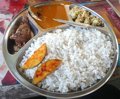 If you're eating an authentic indian dish whose color pops right off the plate (like tandoori chicken or this curry), then it probably gets some of its color from kashmiri chilies. Fish curry Rice thali | Tina Bar & Restaurant Near Fr ...