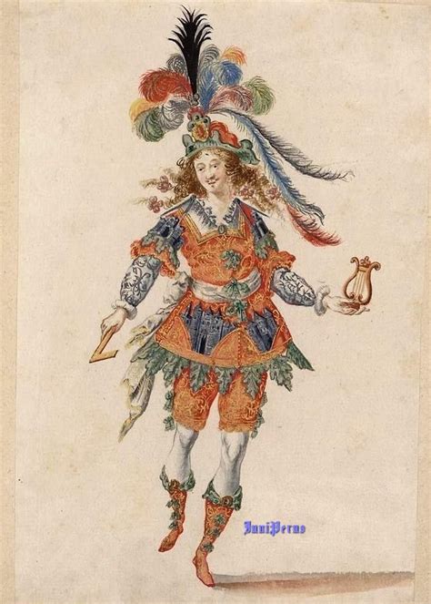 18th Century Opera Costume Designs Habillemens Et Décoration D