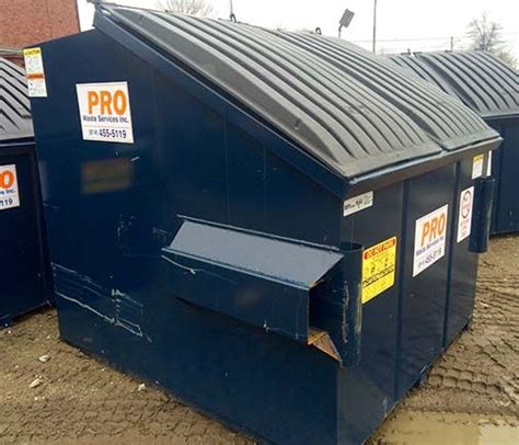 Pro Waste Front Load Container 8yd Pro Waste Services Inc