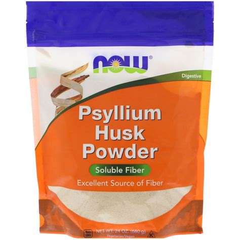 Now Foods Psyllium Husk Powder 15 Lbs 680 G By Iherb