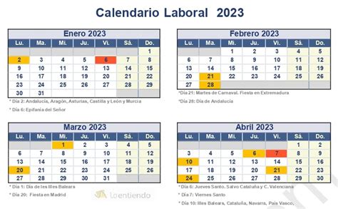 Calendario Laboral Qu Festivos Y Puentes Hay En 2023 Nius Aria Art 2002