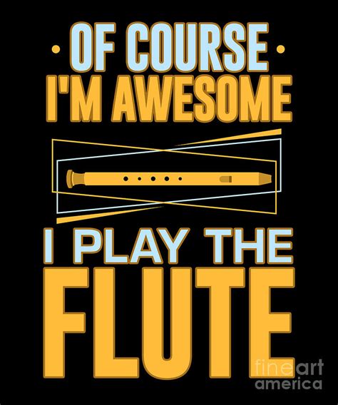 Funny Flute Instrument Jazz Marching Band T 8 Digital Art By Lukas