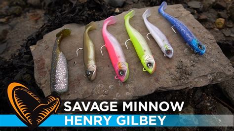 Savage Minnow Bass Fishing Henry Gilbey Savage Gear Youtube