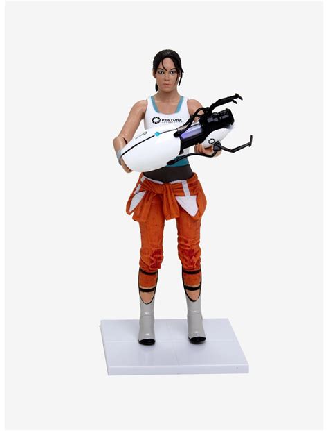 Portal 2 Chell Poseable Light Up Figure Hot Topic