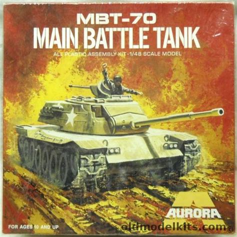Aurora 148 Mbt 70 Main Battle Tank Us Or West German Markings 318 150