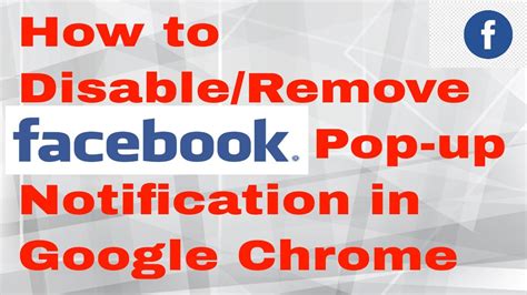 The guidelines offered below will show you a possible way to remove. How to Disable/Remove Facebook Pop-up Notifications From ...