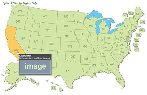 Interactive Political Map Usa