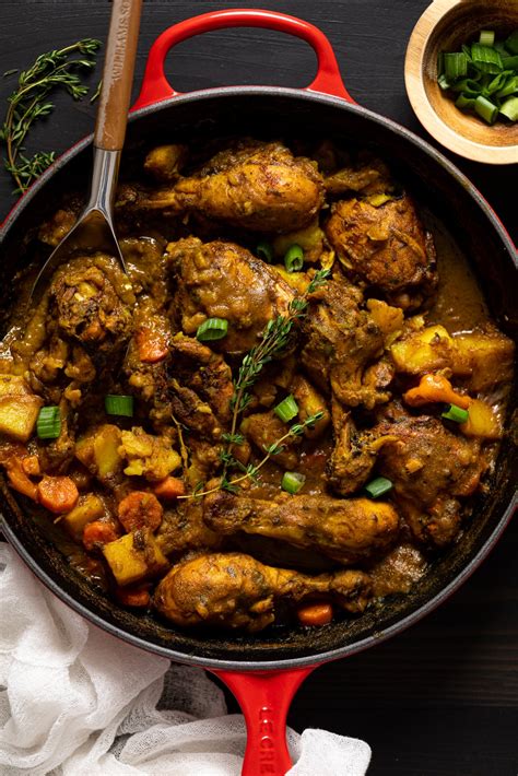 Authentic Jamaican Curry Chicken Simple Healthy Recipes Complex Flavors Orchids Sweet Tea
