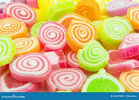 Close Up Of Colorful Candy Stock Photo Image Of Orange 44247580