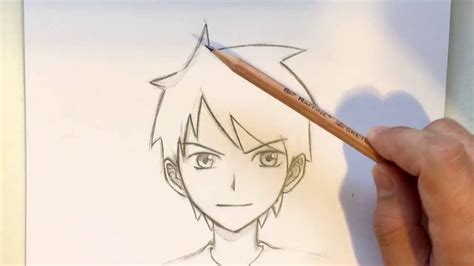 Draw Anime Boy Step By Step