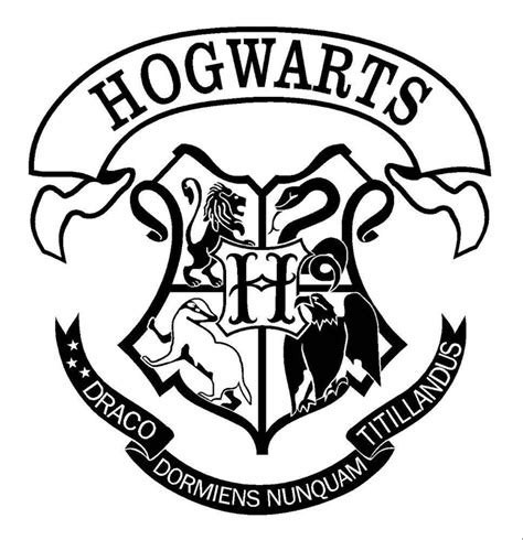 Harry Potter Hogwarts Crest Etsy