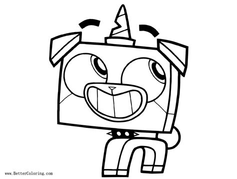 UniKitty Coloring Pages Puppycorn - Free Printable Coloring Pages