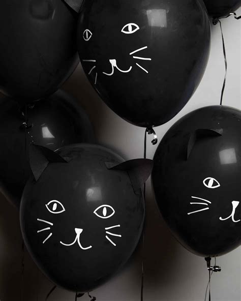 Black Cat Balloons