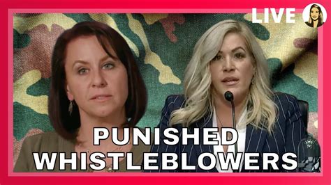 us military punishes sexual assault whistleblowers youtube