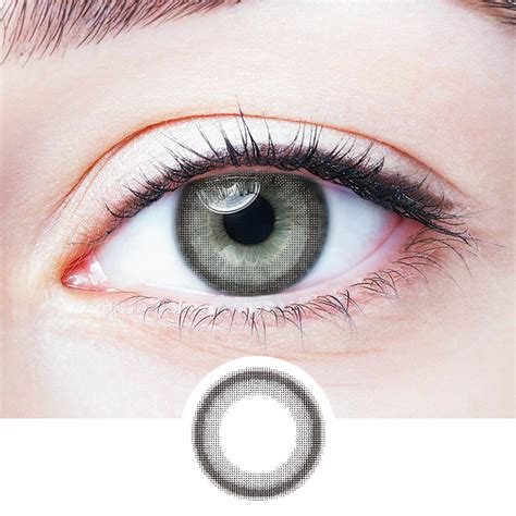 Gem Black Colored Contact Lenses Nebulalens