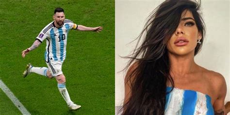 Onlyfans Suzy Cortez Celebró A Lo Grande El Título De Lionel Messi Con Sugerente Foto